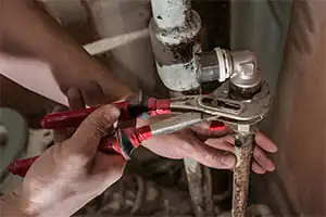 Recherche de fuite sur canalisation ancienne