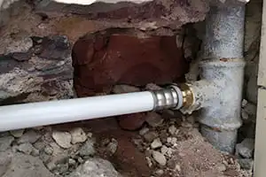 Recherche de fuite dans les murs anciens